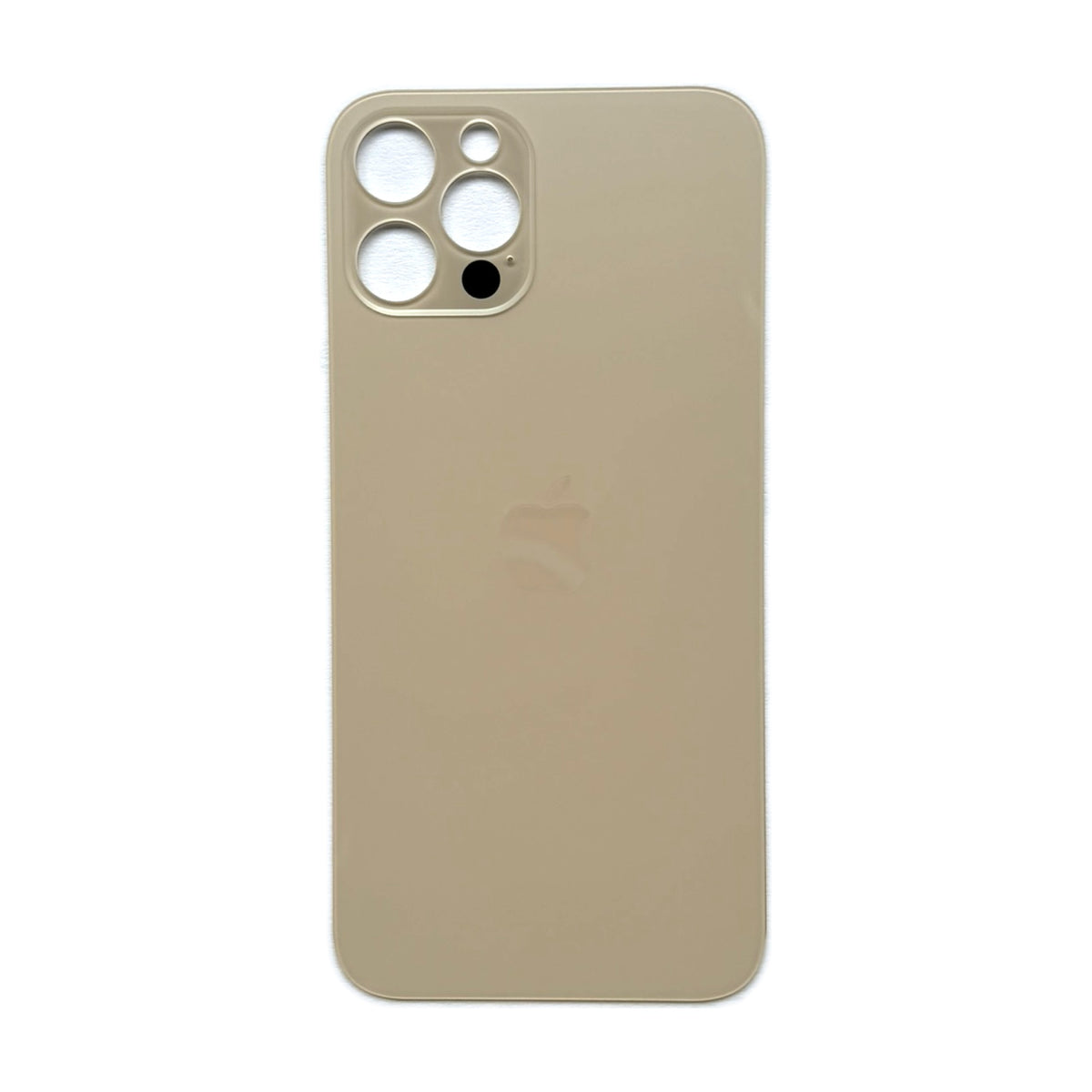 iPhone 12 Pro achterkant glas goud met grote cameraopening