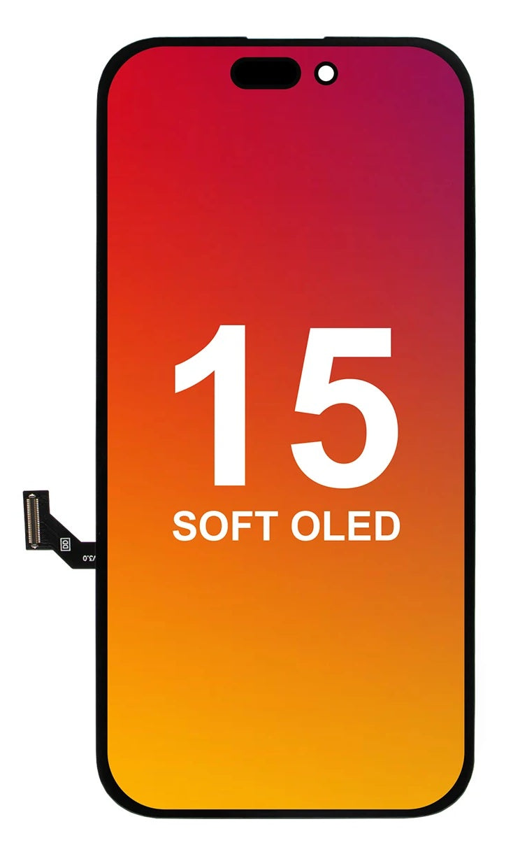 iPhone 15 Soft OLED scherm - Hoge kwaliteit - vervangbare IC - True Tone support