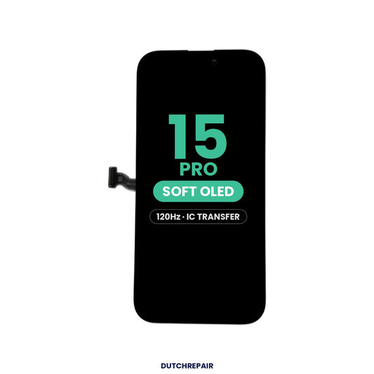 iPhone 15 Pro Soft OLED scherm 120Hz los display met flex kabel