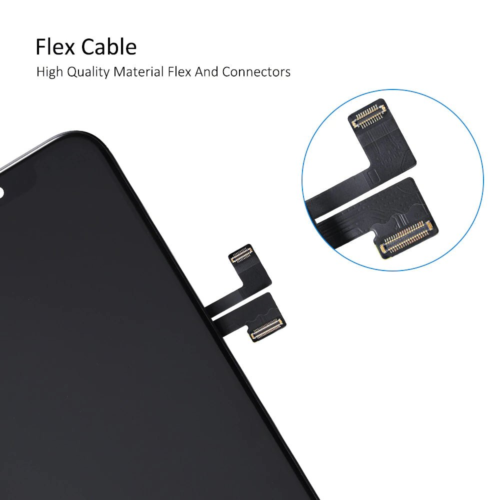 Flexkabel en connector van het iPhone 11 Pro Hard OLED scherm