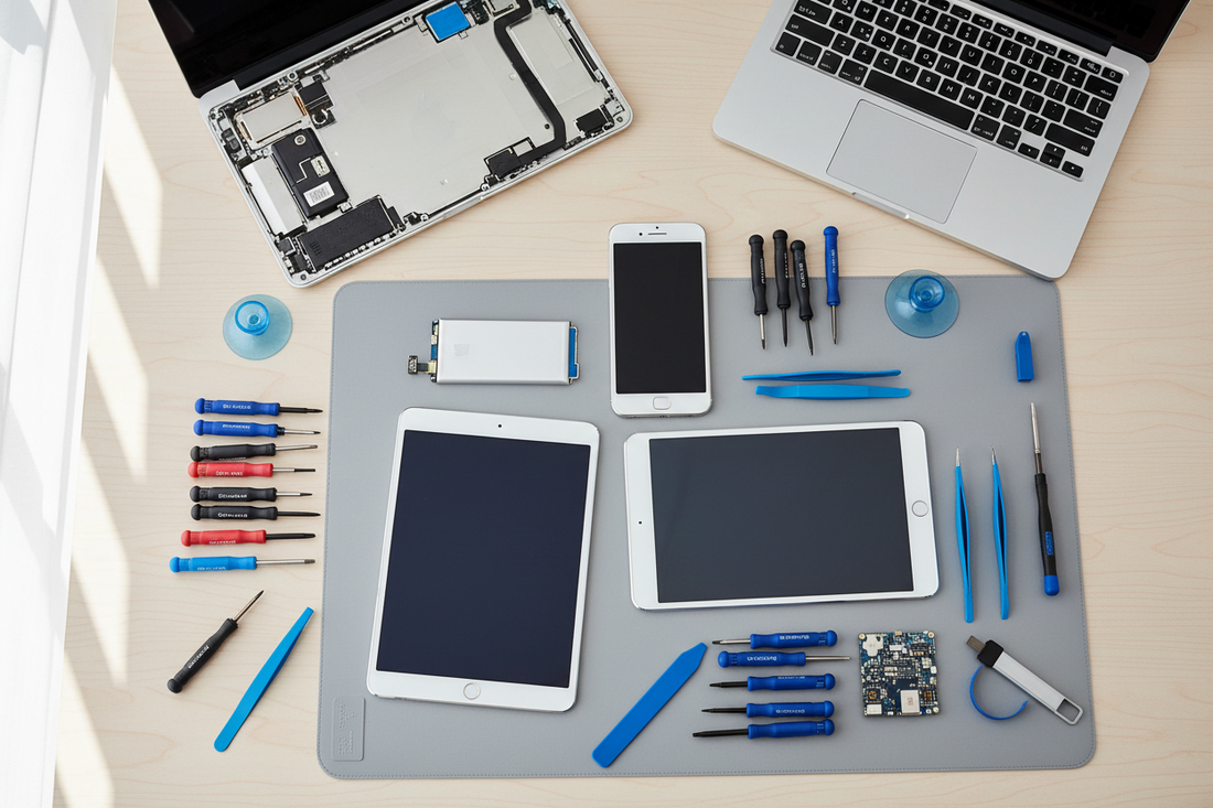 Complete Gereedschapslijst: Wat Heb je Nodig om Zelf je iPhone, iPad of Laptop te Repareren?
