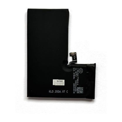 Achterzijde van de iPhone 14 Pro batterij A2866 met connector