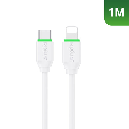 USB-C naar Lightning kabel, wit, 1 meter