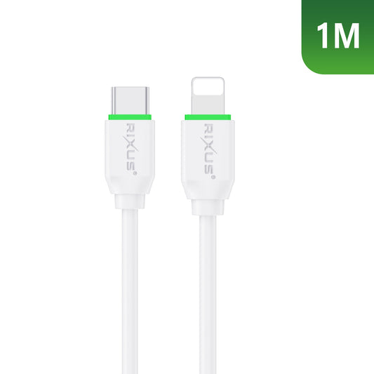 USB-C naar Lightning kabel, wit, 1 meter