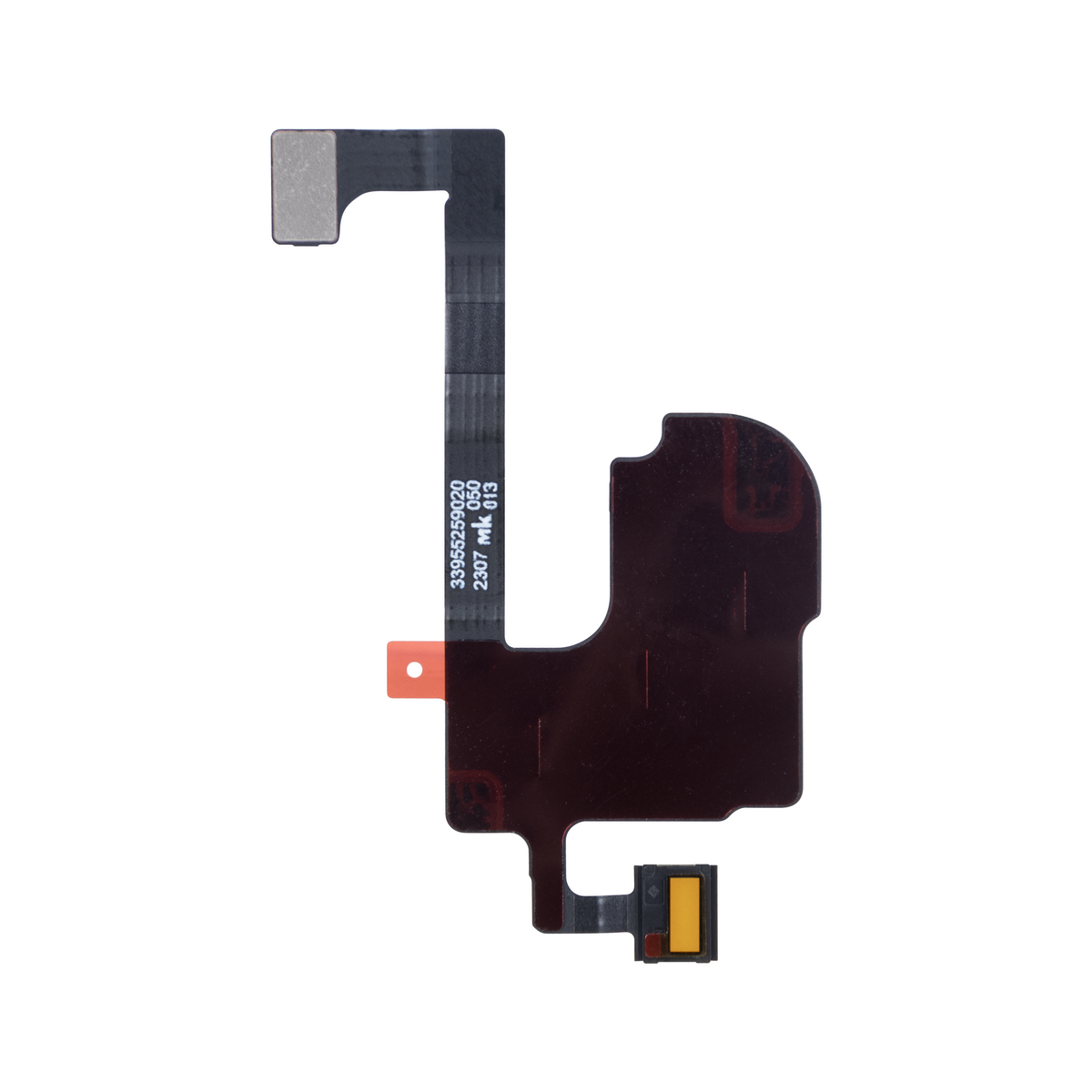iPhone 15 sensor flex origineel, achterzijde van de flexkabel