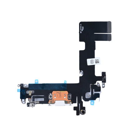 iPhone 13 oplaadpoort, achterzijde van de flexkabel met plakstrips