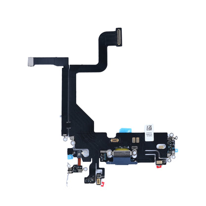 iPhone 13 Pro oplaadpoort sierrablauw, complete laadconnector met flexkabel en microfoon
