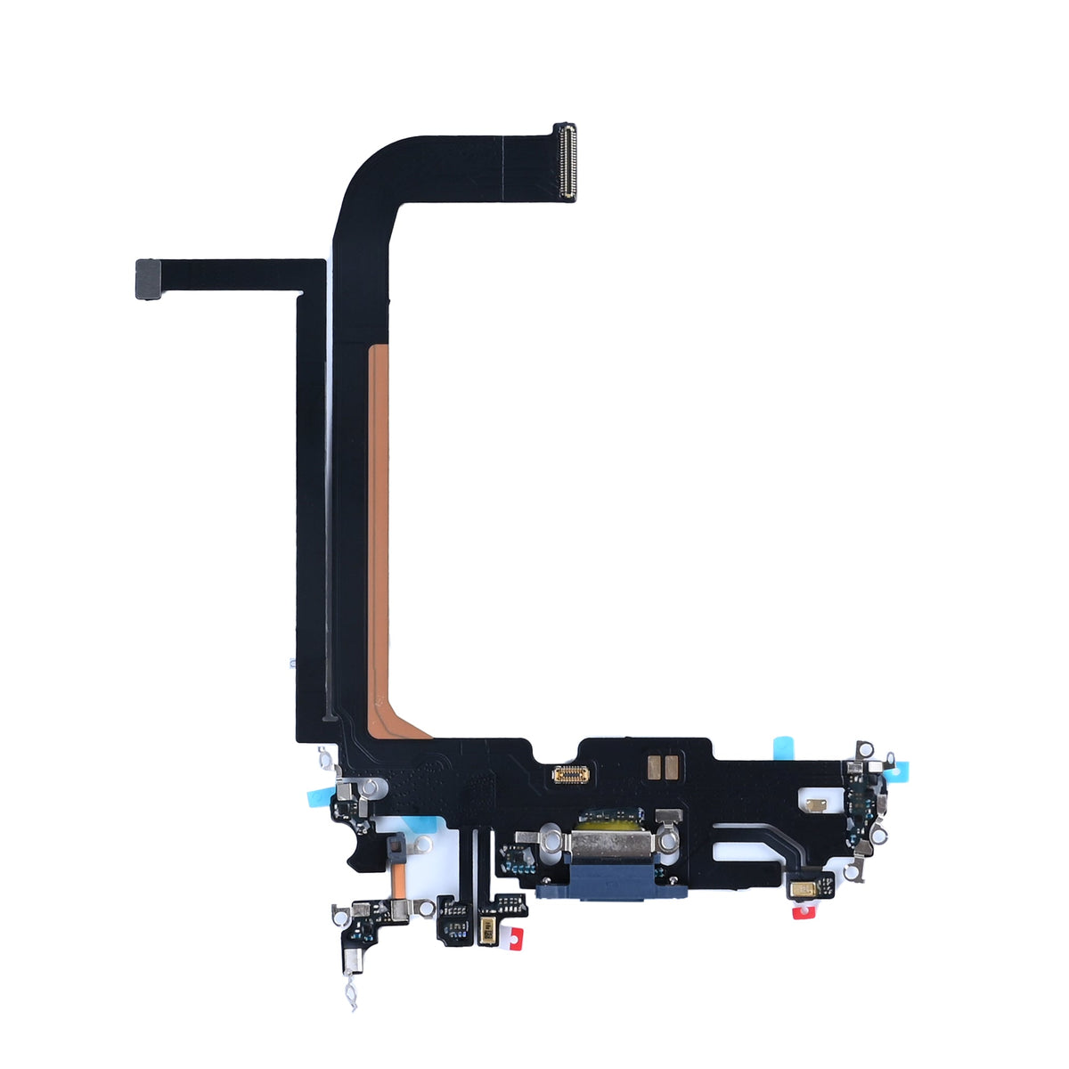 iPhone 13 Pro Max oplaadpoort sierrablauw, complete laadconnector met flexkabel en microfoons