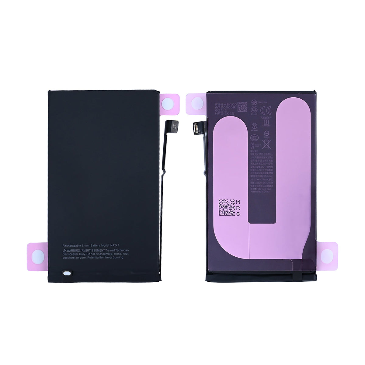 iPhone 16 Plus batterij met chip, derde productfoto