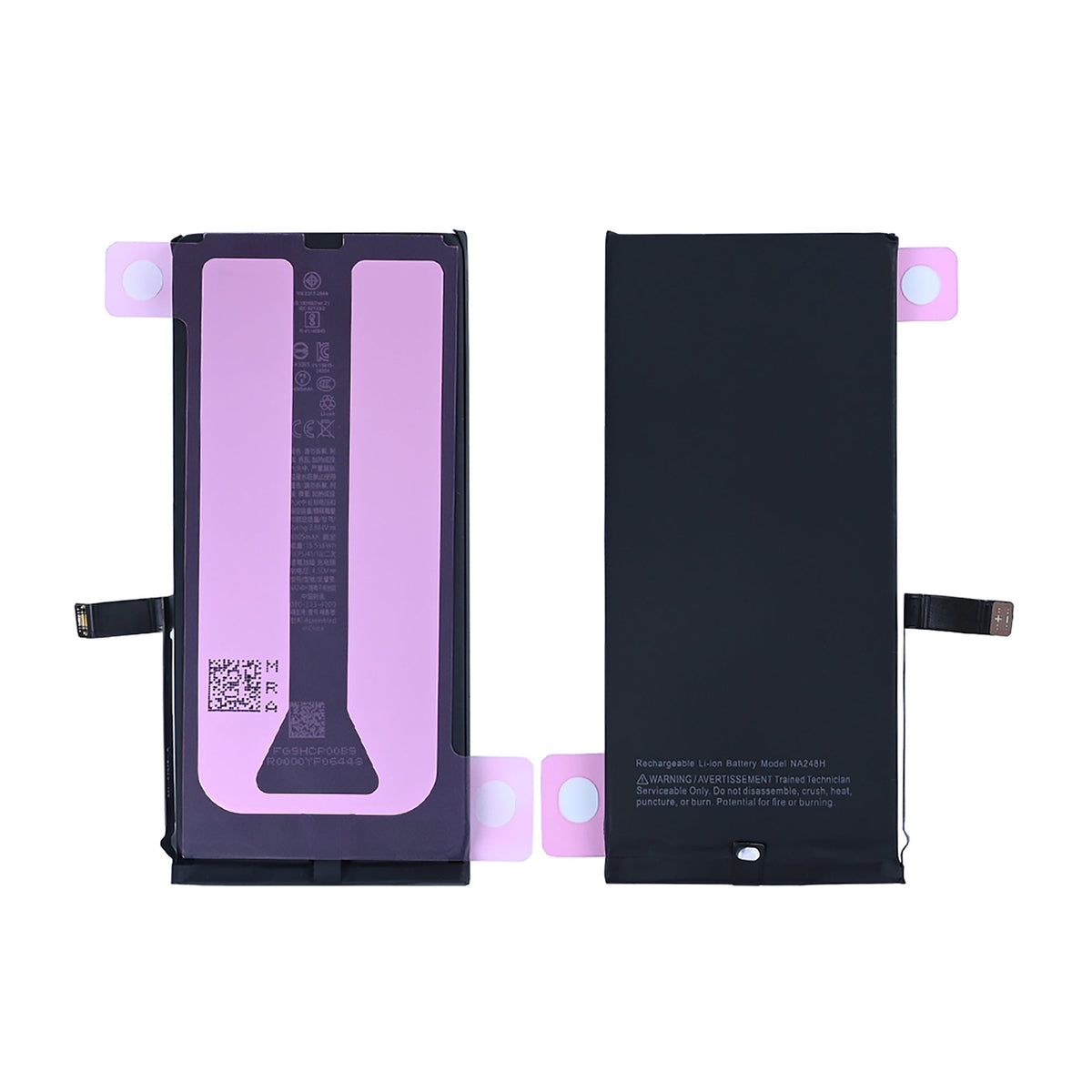 iPhone 16e batterij met chip, derde productfoto