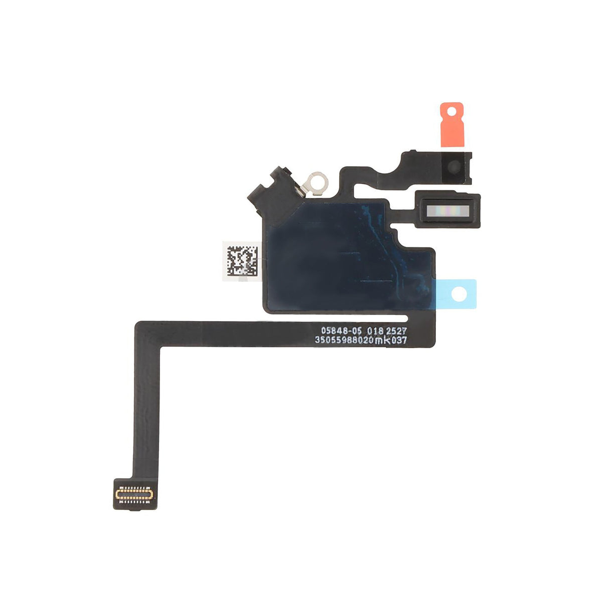iPhone 17 Pro Max sensor flex origineel, achterzijde van de flexkabel