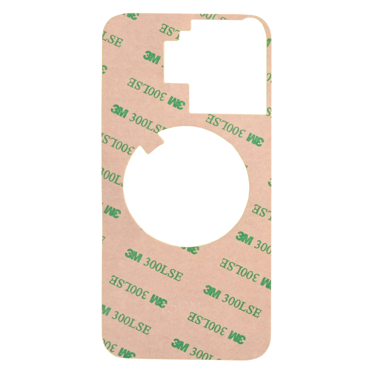 Achterkantsticker voor de iPhone 15 Plus, plakrand voor het achterglas