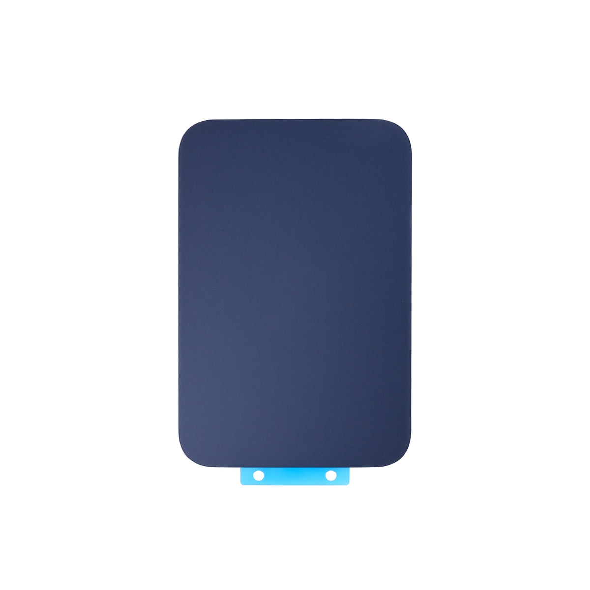 iPhone 17 Pro achterkant glas in diepblauw, los paneel