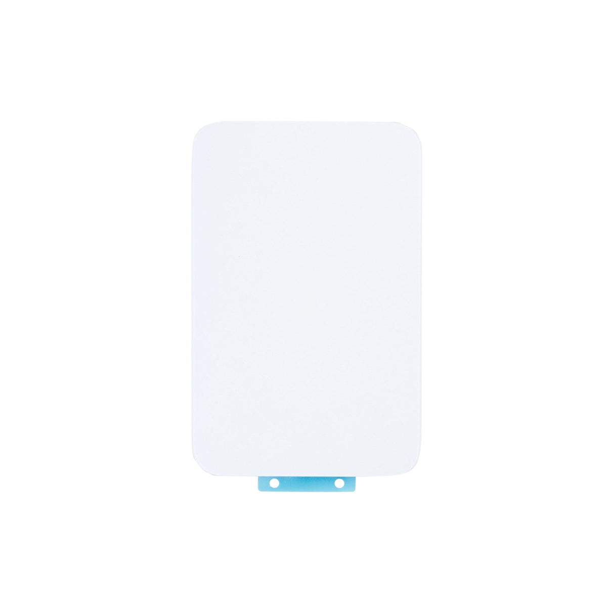 iPhone 17 Pro Max achterkant glas in zilver, los paneel