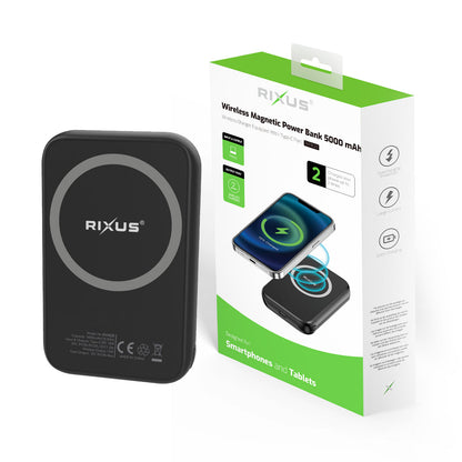 Magnetische powerbank 5000 mAh voor iPhone, productfoto 5