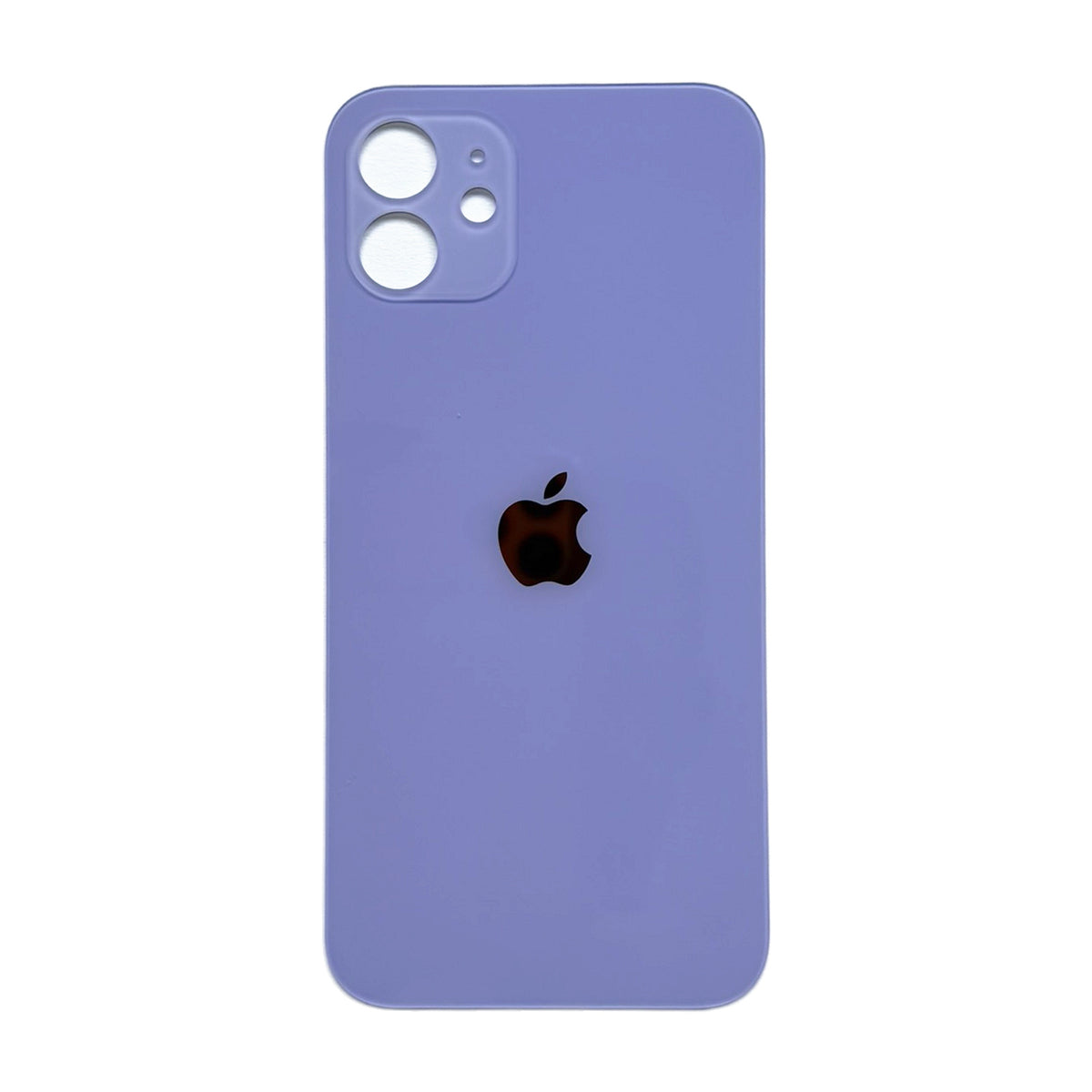 iPhone 12 achterkant glas paars met grote cameraopening
