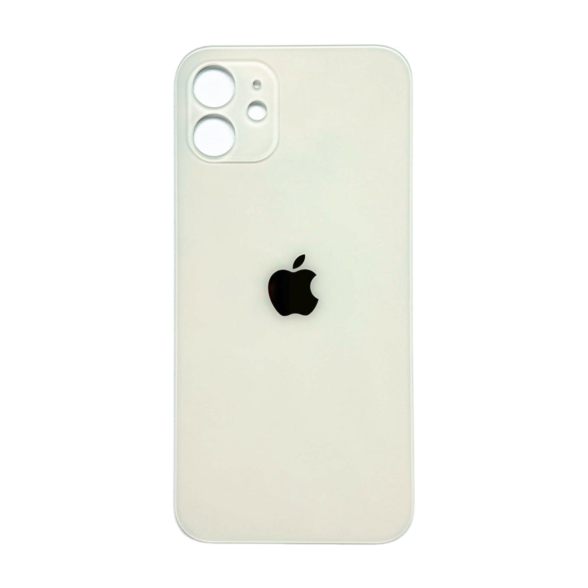 iPhone 12 achterkant glas wit met grote cameraopening