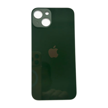 iPhone 13 achterkant glas groen met grote cameraopening