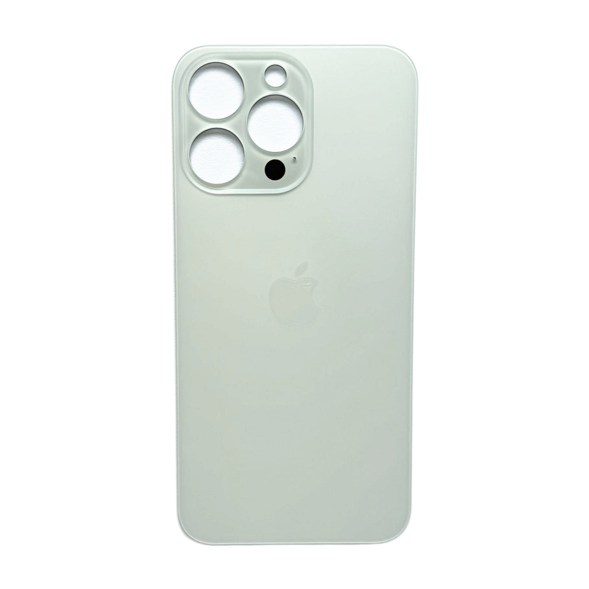 iPhone 13 Pro achterkant glas zilver met grote cameraopening