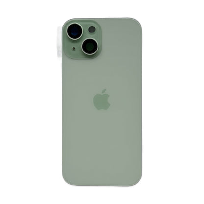 iPhone 15 achterkant glas groen met cameralens en magneten