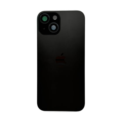 iPhone 15 achterkant glas zwart met cameralens en magneten