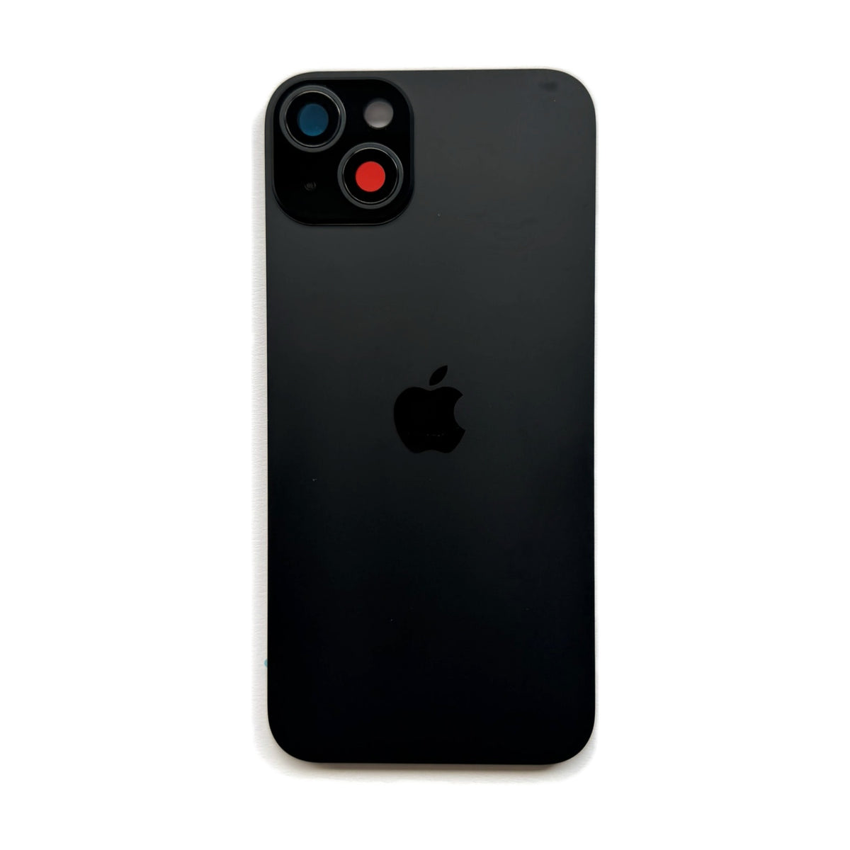 iPhone 15 Plus achterkant glas zwart met cameralens en magneten