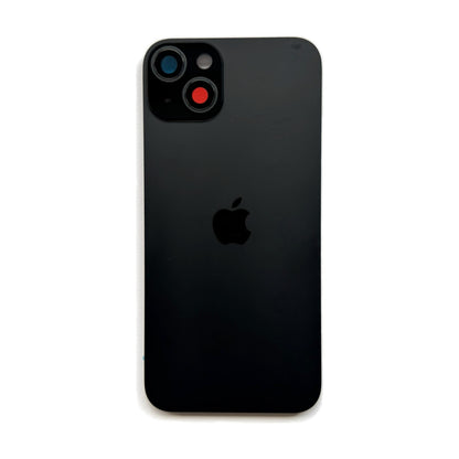 iPhone 15 Plus achterkant glas zwart met cameralens en magneten