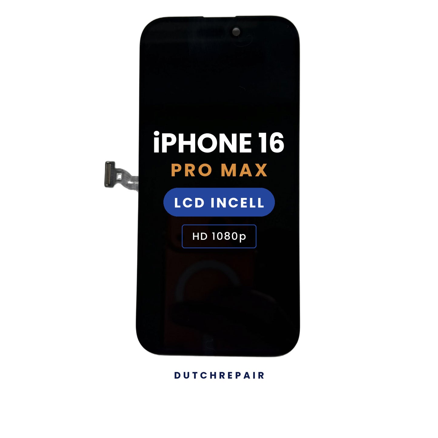iPhone 16 Pro Max scherm met LCD incell-paneel, los vervangingsscherm