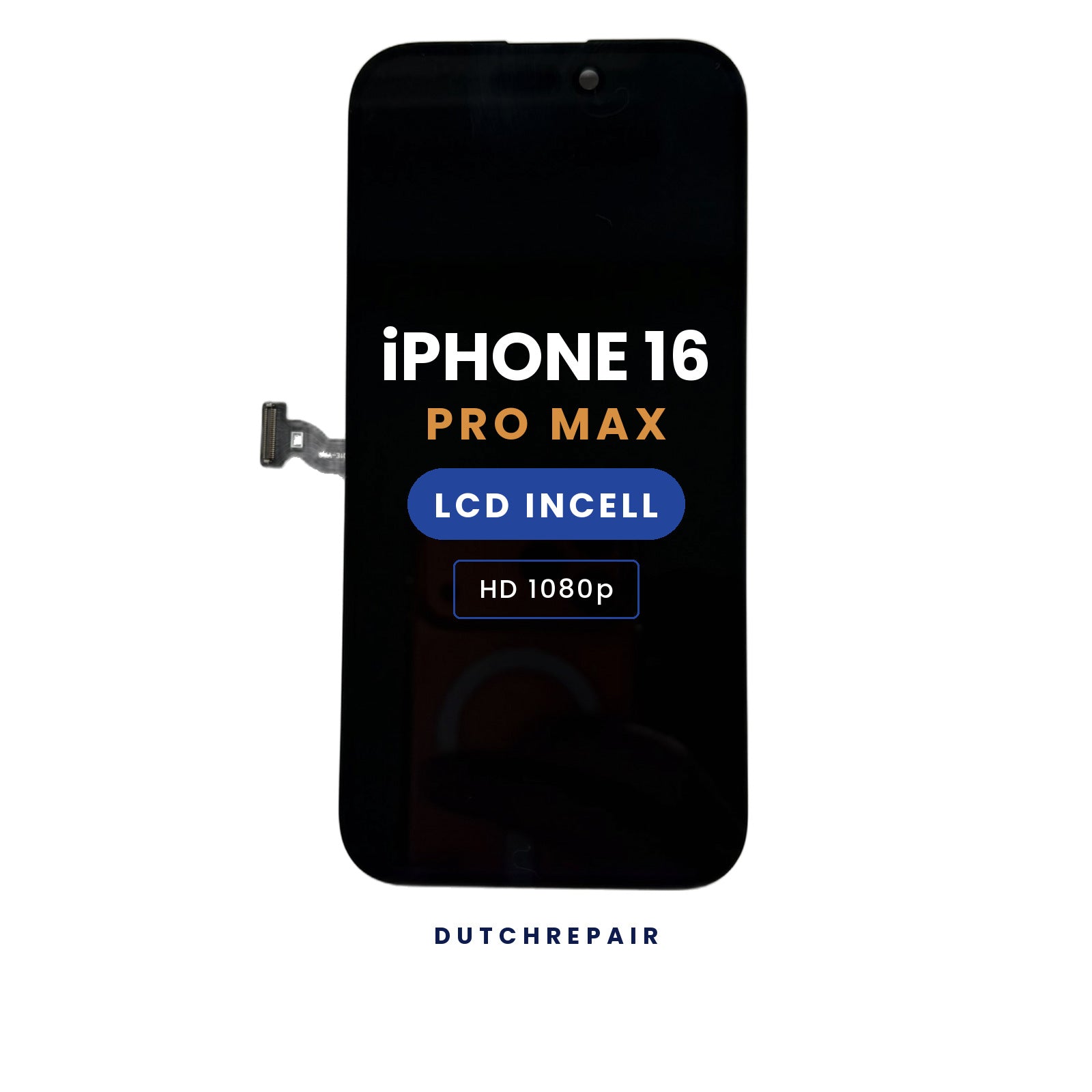 iPhone 16 Pro Max scherm met LCD incell-paneel, los vervangingsscherm