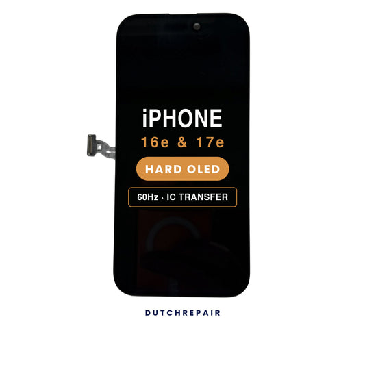 iPhone 16e en 17e scherm met Hard OLED-paneel, los vervangingsscherm