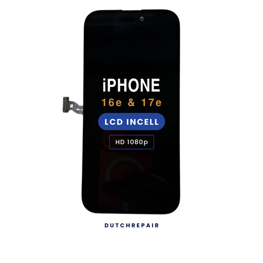 iPhone 16e en 17e scherm met LCD incell-paneel, los vervangingsscherm