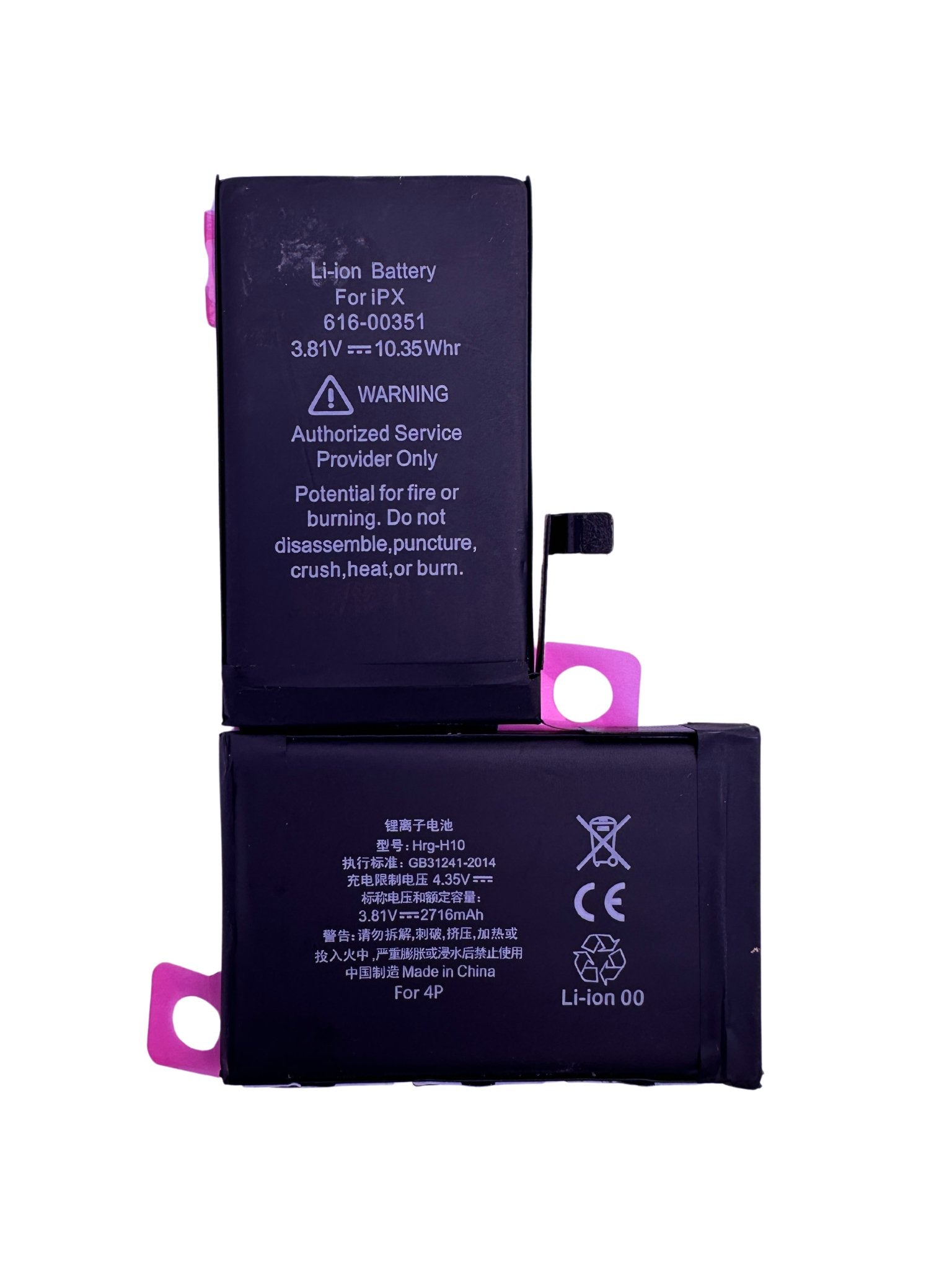 iPhone XS batterij + Framesticker en gereedschap - Dutchrepair