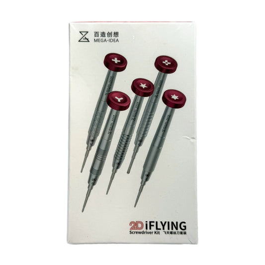 Verpakking van de Qianli Mega-Idea 2D iFlying schroevendraaierset, professioneel iPhone gereedschap