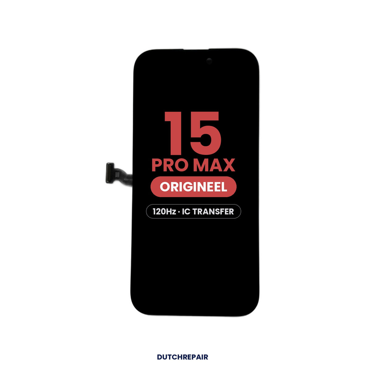 iPhone 15 Pro Max origineel refurbished OLED scherm met Always-On display