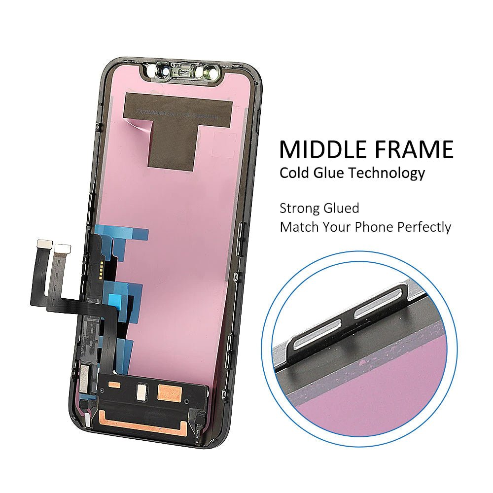 iPhone 11 Scherm gereedschap/framesticker en screenprotector A kwaliteit