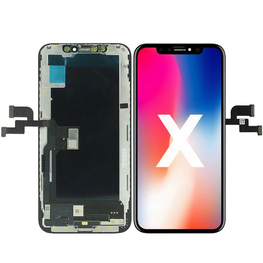 iPhone X LCD scherm - Compleet reparatie set - Gereedschap/framesticker en screenprotector - Dutchrepair
