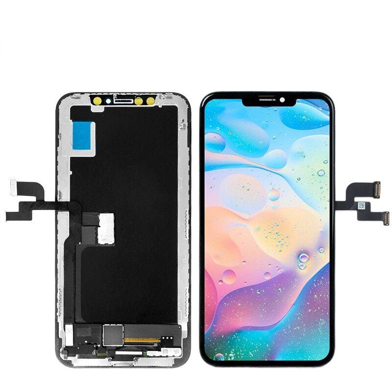 iPhone X LCD scherm - Compleet reparatie set - Gereedschap/framesticker en screenprotector - Dutchrepair