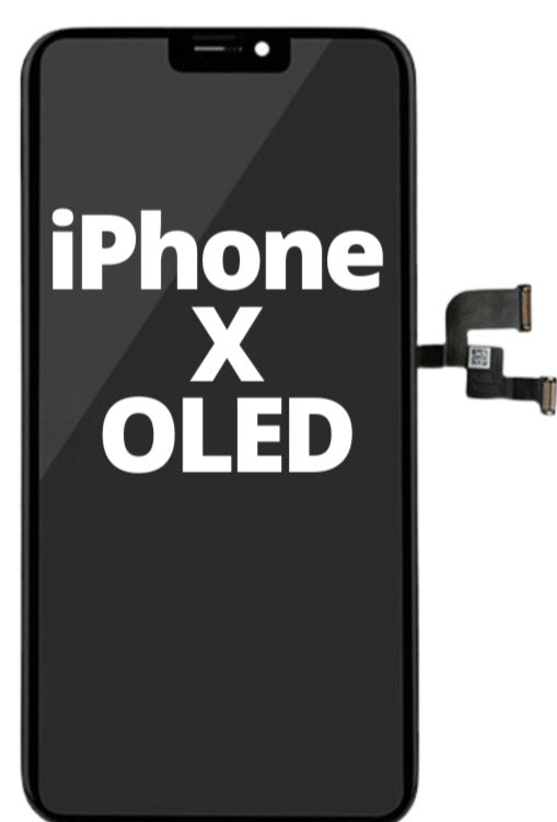 iPhone X OLED Scherm - Compleet reparatie set - Gereedschap/framesticker en screenprotector - Dutchrepair
